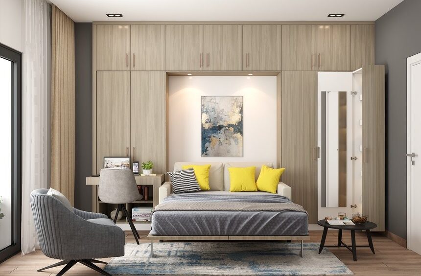 Modern Luxury Small Bedroom Ceiling Design Ideas to Make Your Room More Functional